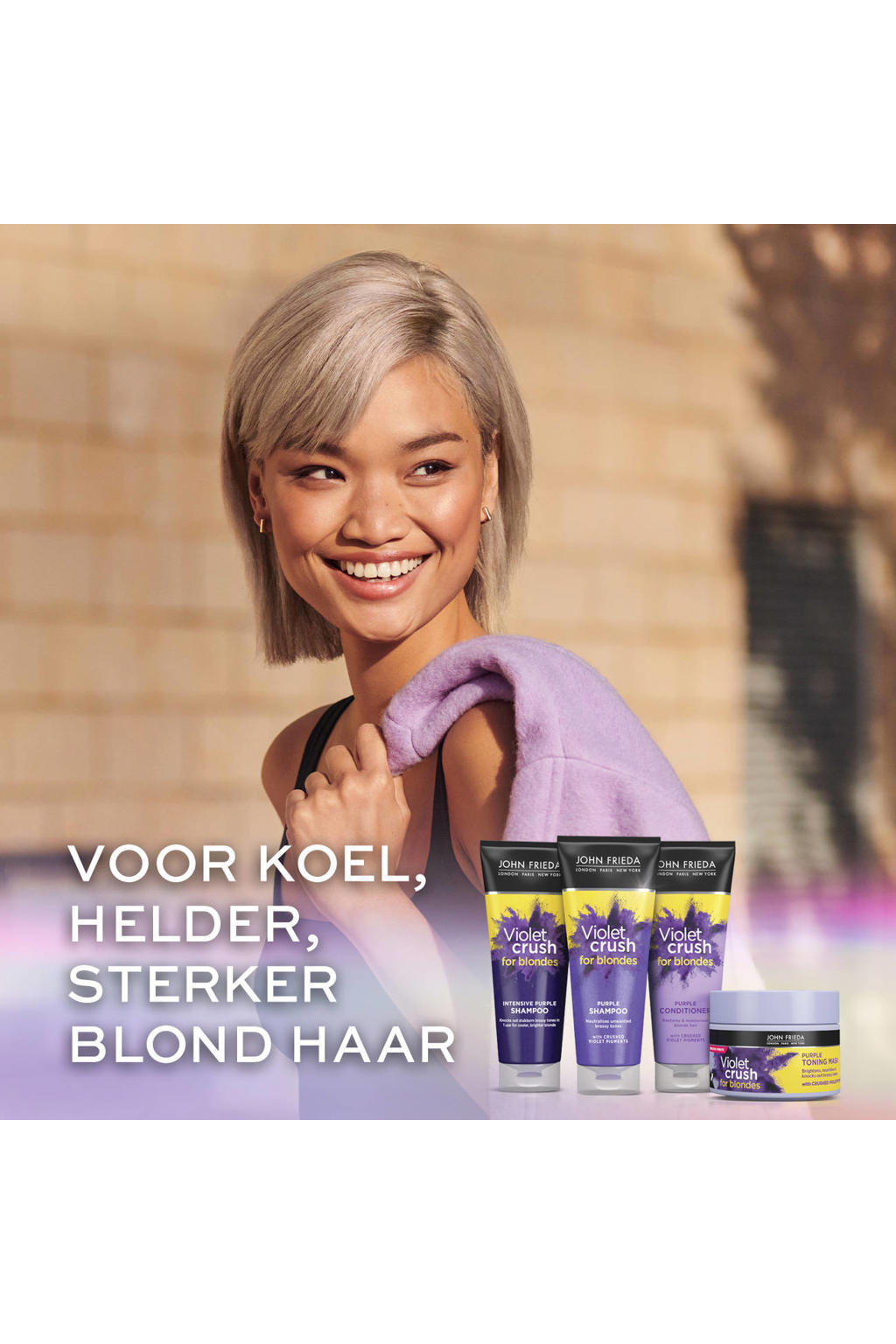 John Frieda Violet Crush Purple conditioner 250 ml wehkamp