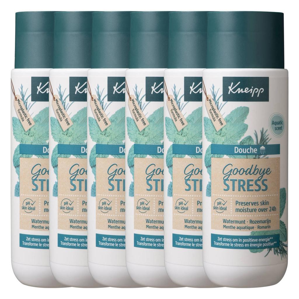 Kneipp Goodbye Stress douchegel 6 x 200ml