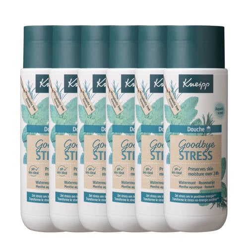 Wehkamp Kneipp Goodbye Stress douchegel 6 x 200ml aanbieding