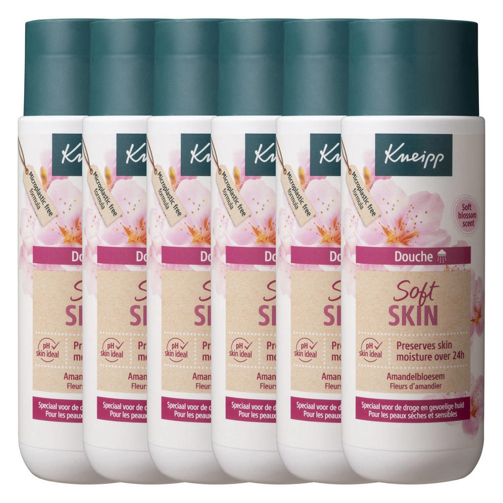 Kneipp Soft Skin douchegel 6 x 200ml
