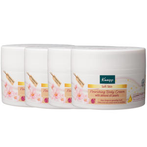 Body crème Soft Skin pearls - 4 x 200 ml - voordeelverpakking