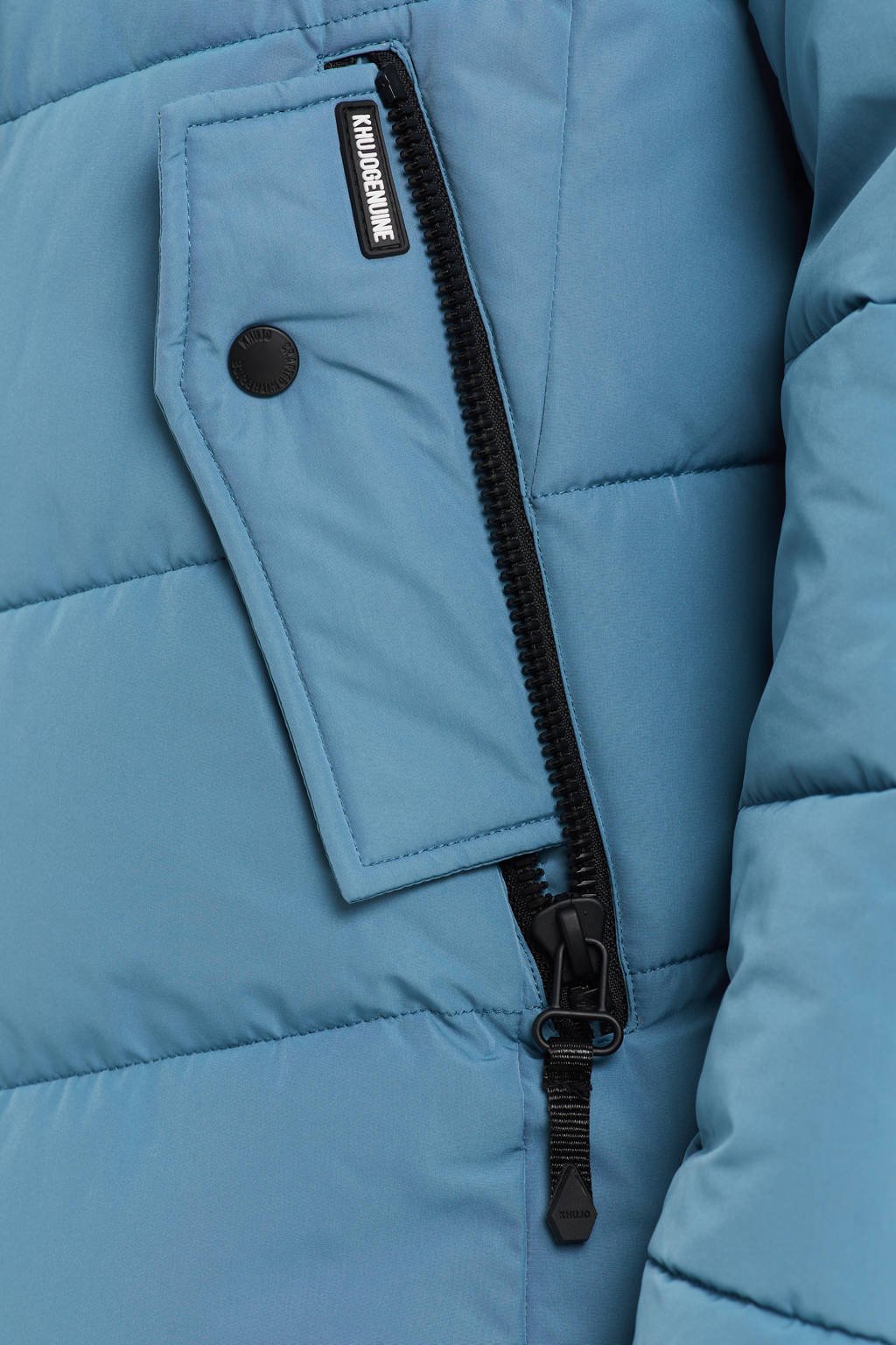Rubriek visie Buitenlander Khujo gewatteerde jas Ayleena 2 blauw | wehkamp