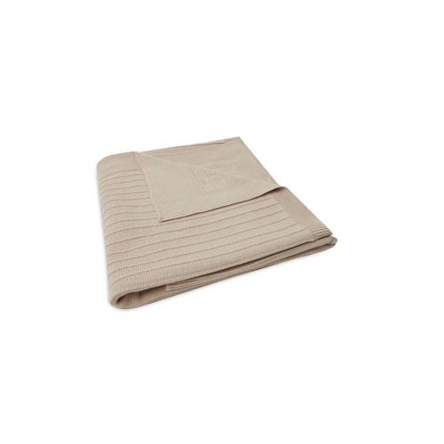 Jollein ledikantdeken Pure Knit Nougat afbeelding