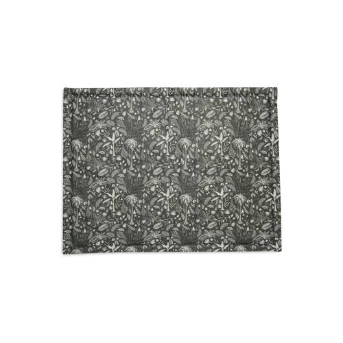Jollein boxdek Botanical 75x95 cm Leaf Green afbeelding