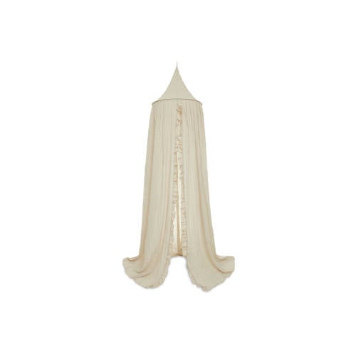 Jollein klamboe Vintage ruffle 245 cm Nougat afbeelding