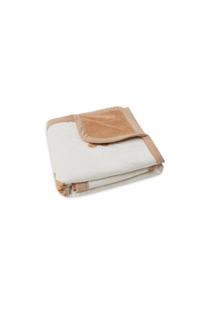 gevoerde baby wiegdeken Jersey 75x100cm Teddy Bear