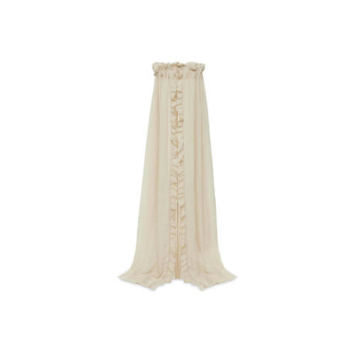 Jollein sluier Vintage Ruffle 155 cm Nougat afbeelding