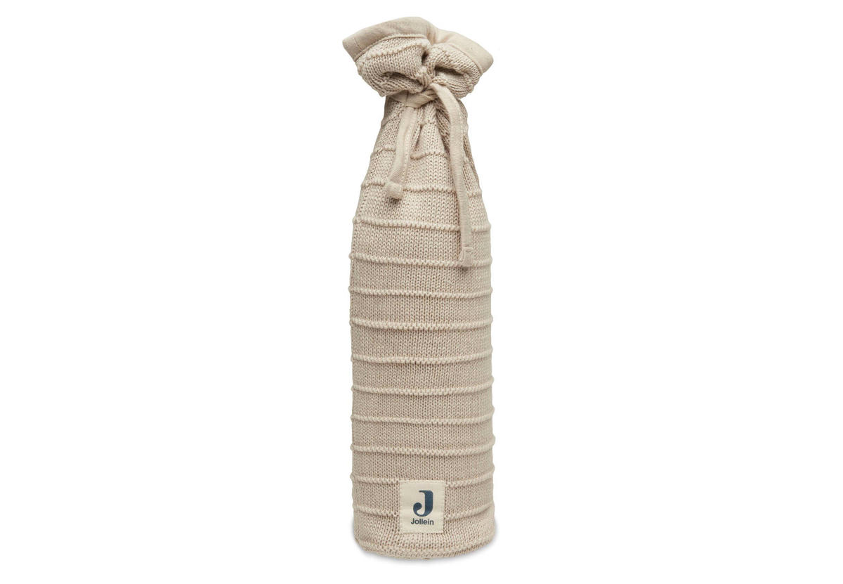 Sacco Nanna Passeggino Jollein Pure Knit – Nougat – Cotone Biologico Per Ovetti E Passeggini