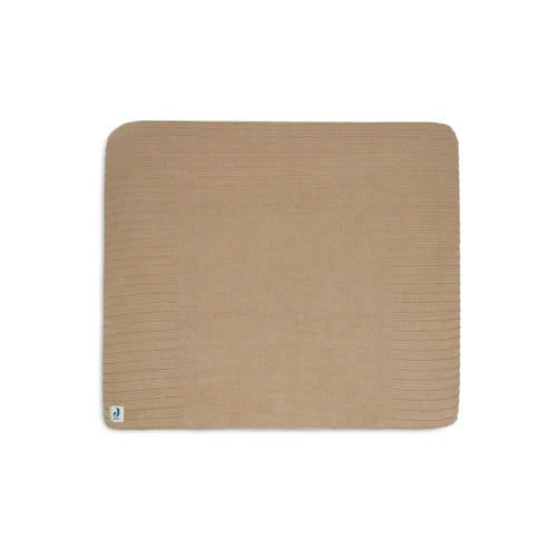 Jollein aankleedkussenhoes 75x85 Pure Knit Biscuit afbeelding