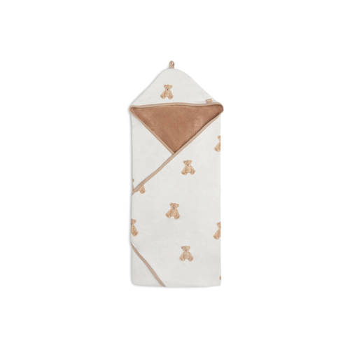 Jollein universele wikkeldeken voor maxi cosi groep 0+ 3/5 punts Teddy Bear 85x85 cm afbeelding