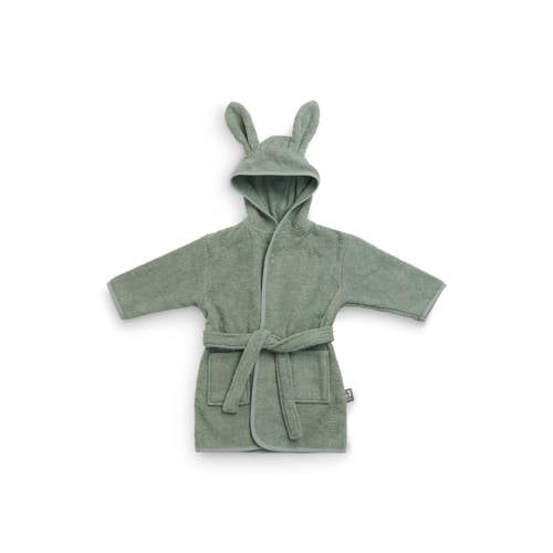 Jollein badstof badjas 3-4 jaar Ash Green afbeelding