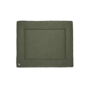 reversible boxkleed 75x95cm Pure Knit Leaf Green