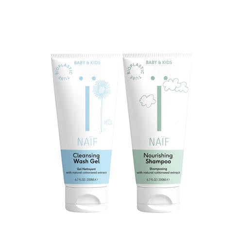 NAÏF Value Pack Shampoo + Wasgel voor Baby & kids afbeelding