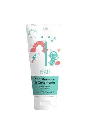 Wehkamp NAÏF 2 in 1 Shampoo & Conditioner Kids - 200 ml aanbieding