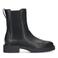 Manfield leren chelsea boots zwart