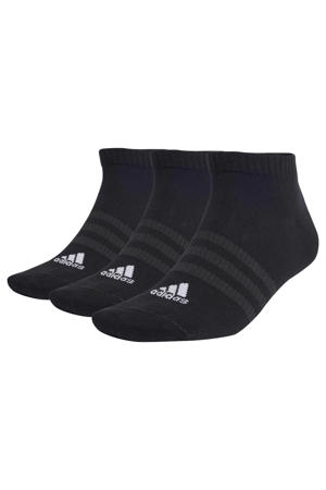 sportsokken - zwart (set van 3)