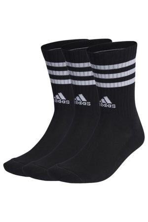 sportsokken - zwart (set van 3)