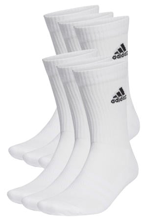 sportsokken - wit (set van 6)