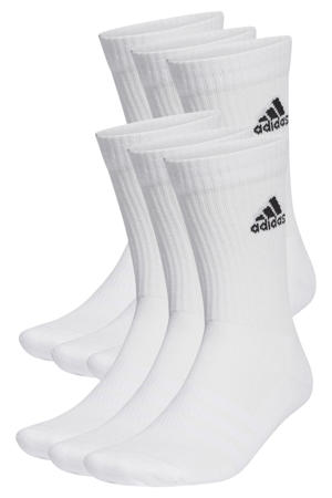 sportsokken - wit (set van 6)
