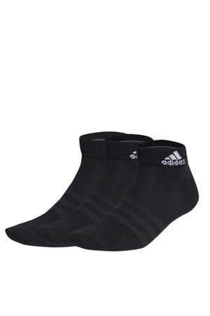 sportsokken - zwart (set van 3)