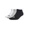 adidas Performance sportsokken - grijs/wit/zwart (set van 3)
