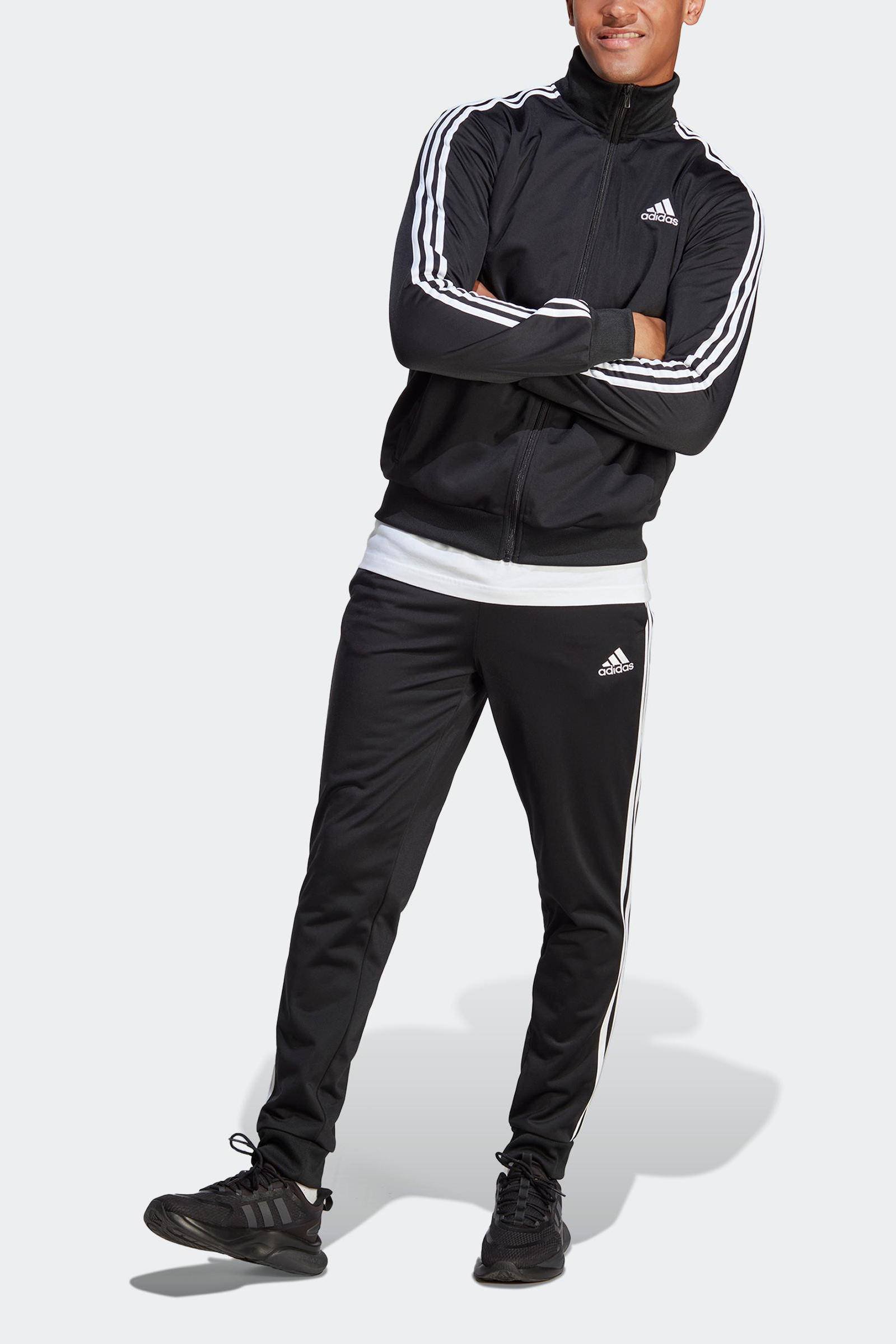 adidas Sportswear trainingspak zwart wit wehkamp