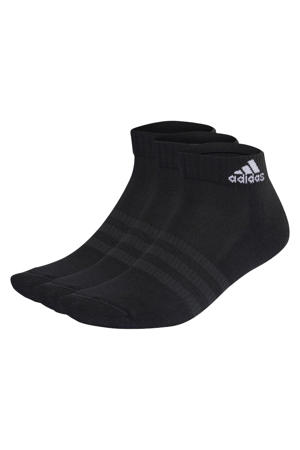sportsokken - zwart (set van 3)