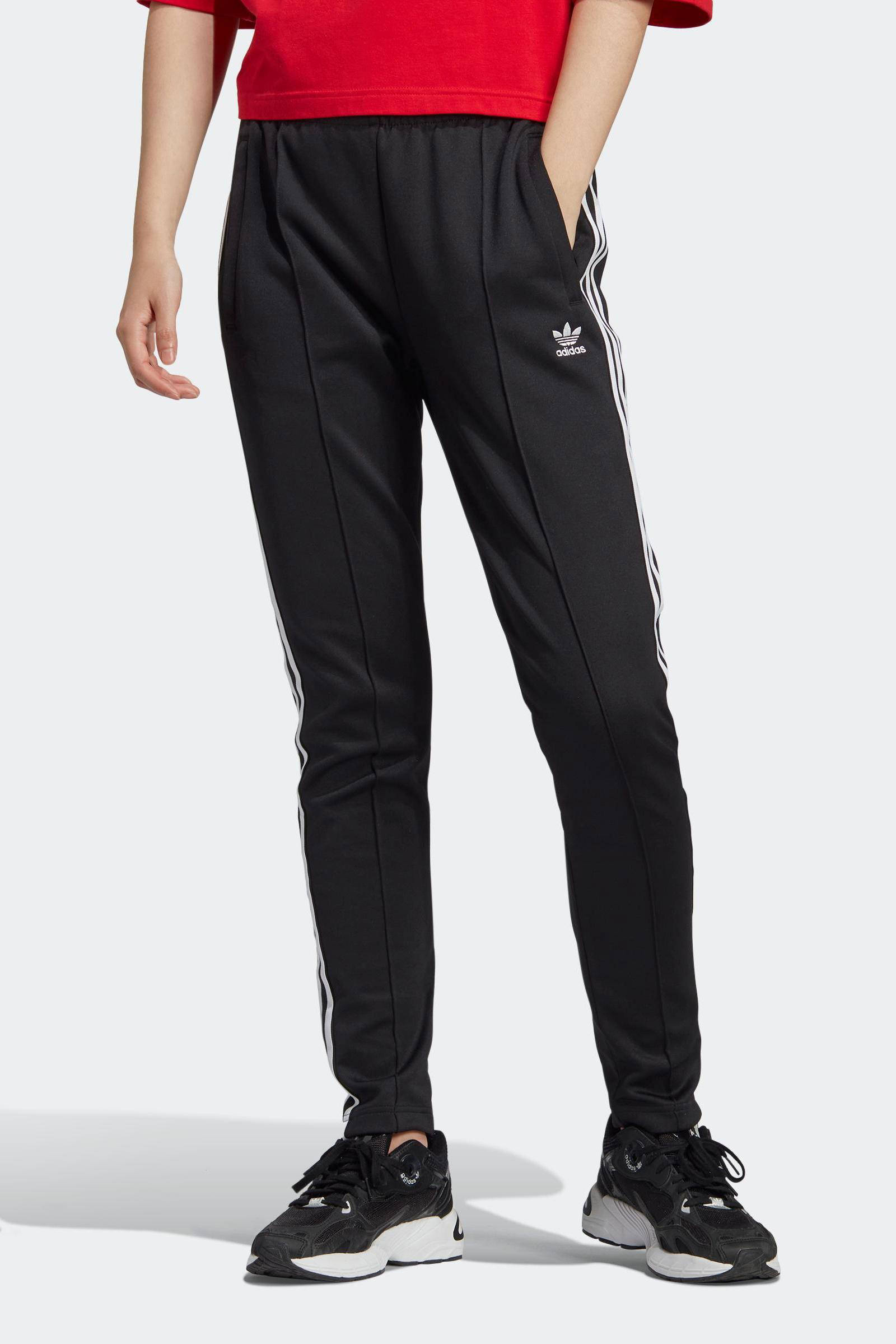 Adidas sst cheap trainingsbroek dames geel