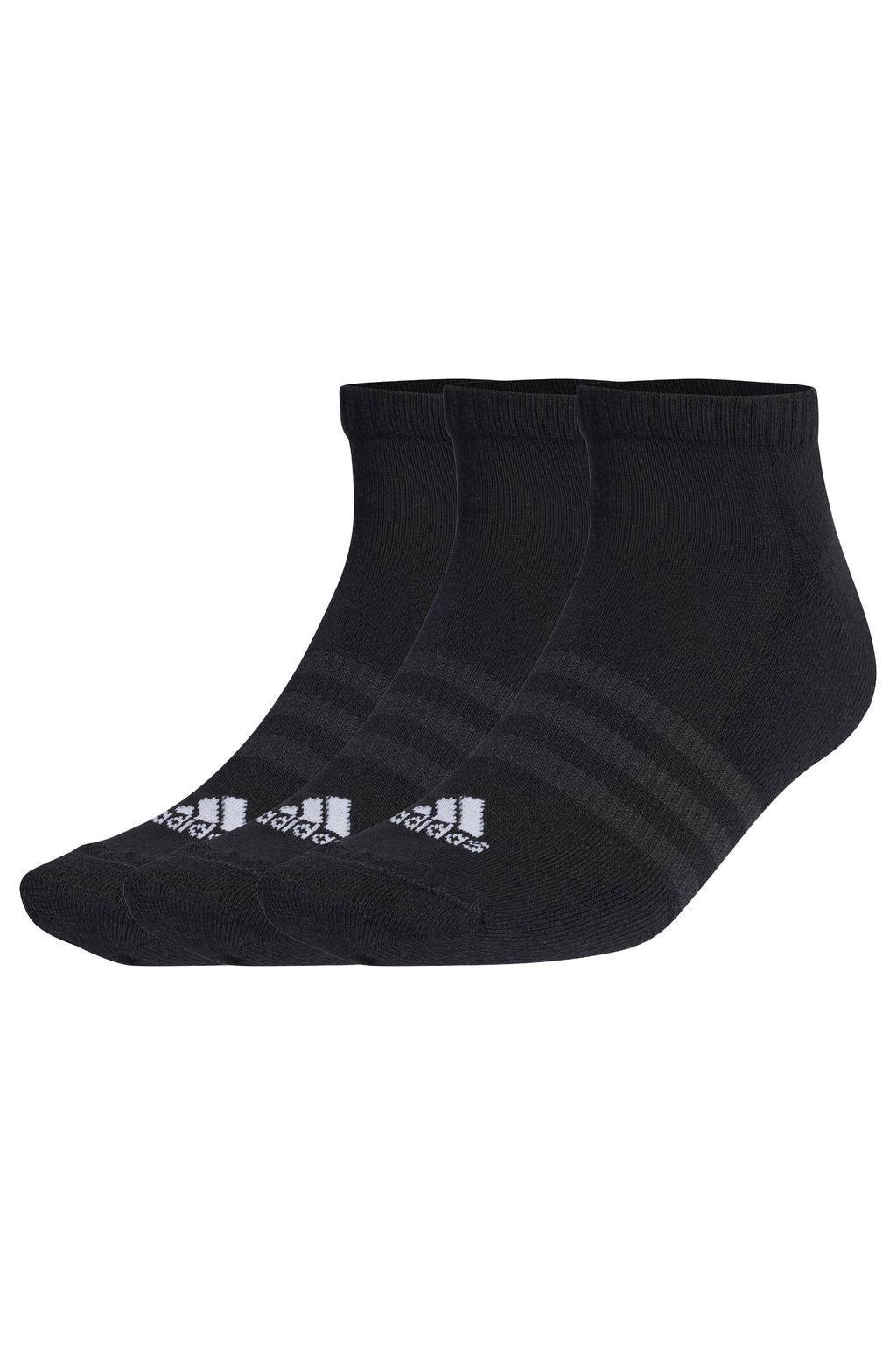 adidas Performance sportsokken - zwart/wit (set van 3)