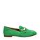 Gabor suède loafers met gesp groen