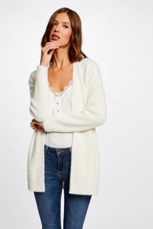 gebreid vest wit