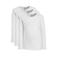 Little Label longsleeve - van katoen wit (set van 3)