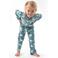 Little Label pyjama met dierenprint van katoen blauw