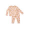 Little Label pyjama met hartjes van katoen roze/goud