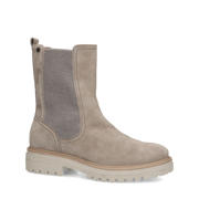 thumbnail: No Stress   suède enkelboots taupe