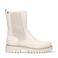 No Stress leren enkelboots off white