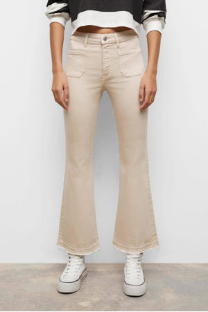 straight fit jeans beige