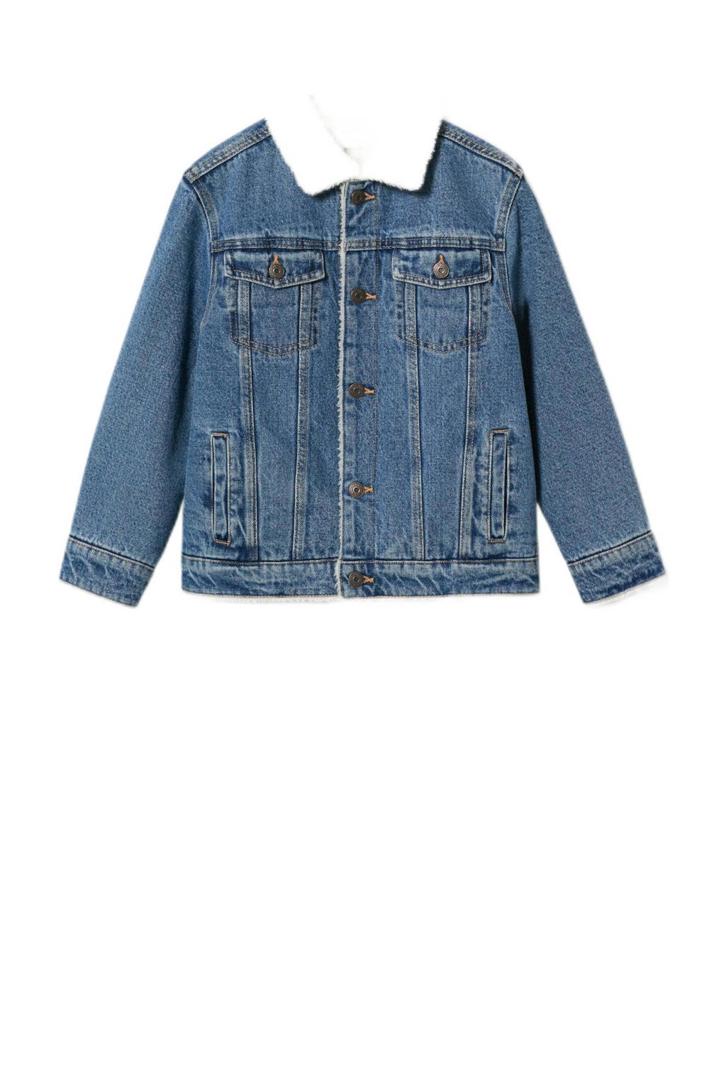 Vintage Blue Denim Jacke Herren Classic Style Light Casual Mantel Frühling Herbs