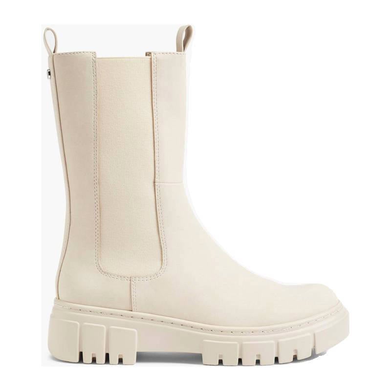 Oxmox chelsea boots beige | wehkamp