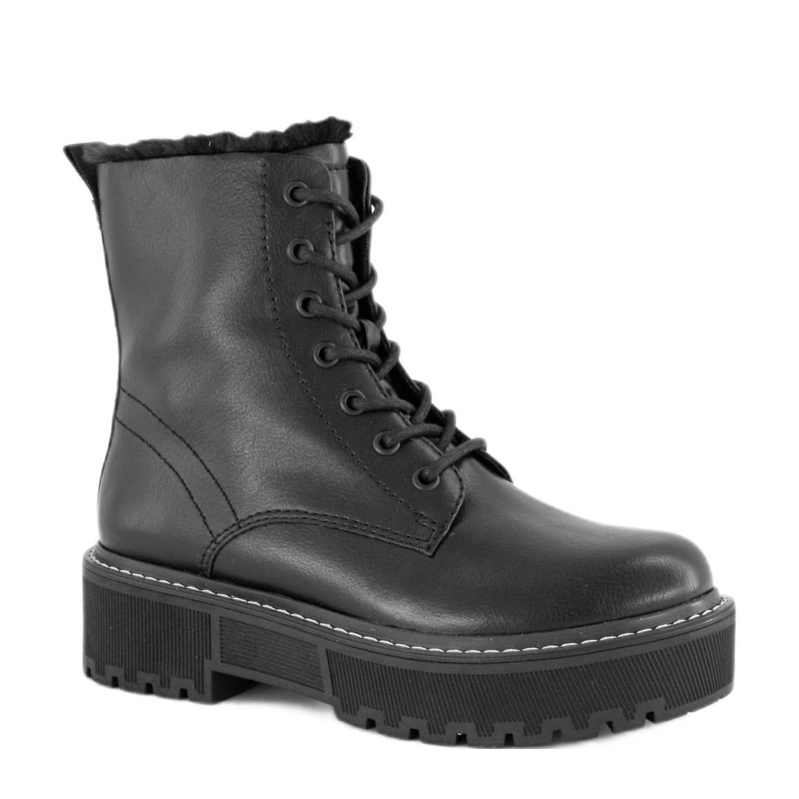 Oxmox best sale zwarte veterboot