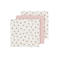 Meyco hydrofiele doek Mini Panther 70x70 cm - Soft Pink (set van 3)