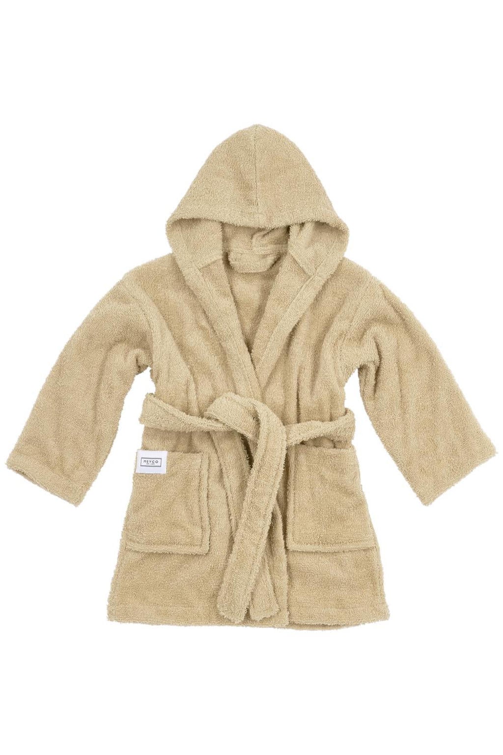 Meyco badstof badjas Basic Sand
