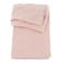 Meyco reversible baby wiegdeken Mini Knots Teddy 75x100 cm Soft Pink