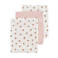 Meyco hydrofiel baby washandje Mini Panther - Soft Pink (set van 3)