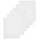 Meyco hydrofiel baby washandje Uni - Wit (set van 6)