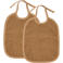 Meyco Slab Basic Badstof - Toffee (set van 2)