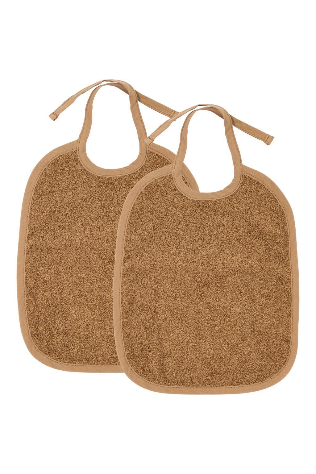 Meyco Slab Basic Badstof - Toffee (set van 2)