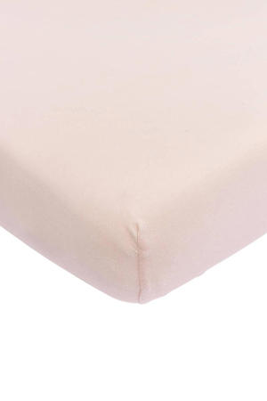 katoenen jersey juniorbed hoeslaken 70x140/150 cm Soft Pink