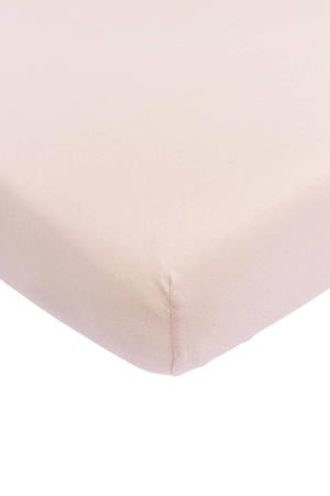 katoenen jersey juniorbed hoeslaken 70x140/150 cm Soft Pink