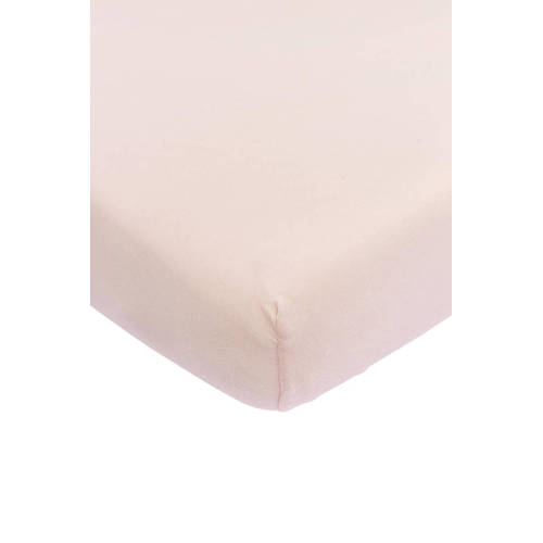 Meyco katoenen jersey juniorbed hoeslaken 70x140/150 cm Soft Pink afbeelding